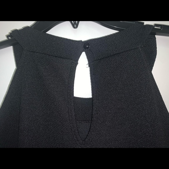 Pink Clove Plus Size Cold Shoulder Black Dress - Picture 4 of 7